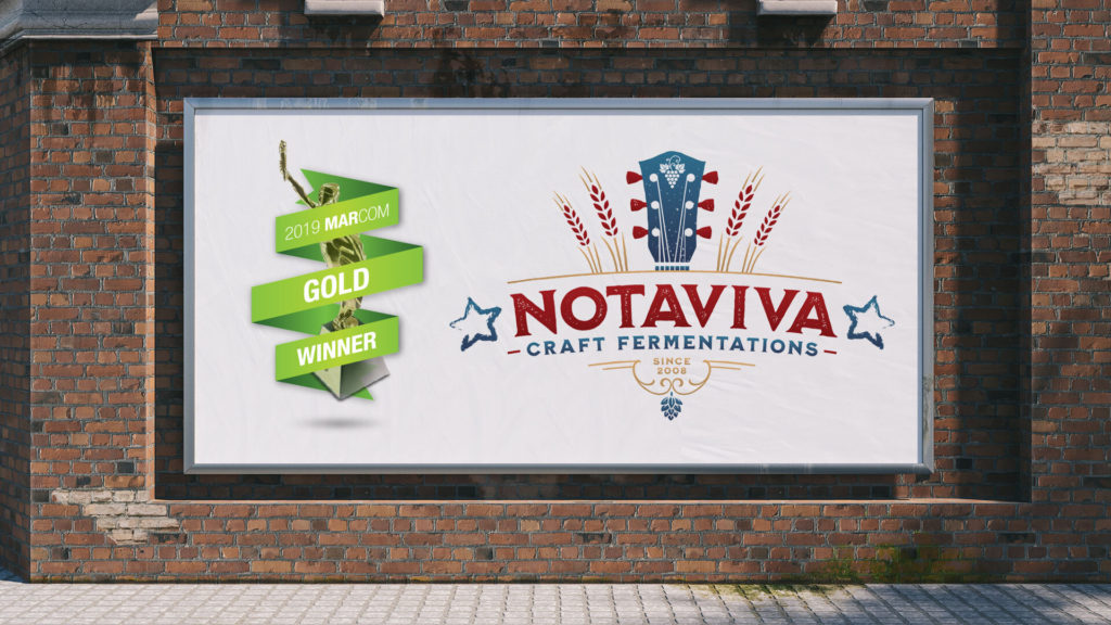 Notaviva Logo Marcom Award