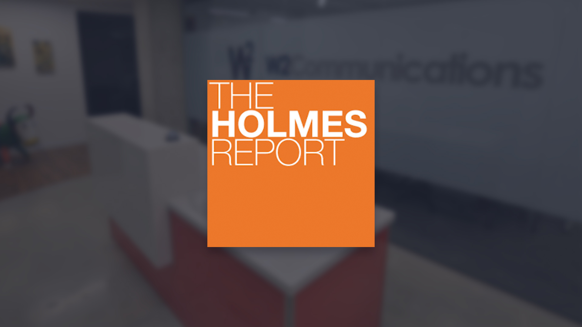 The Holmes Report banner